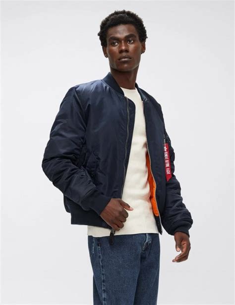 ma-1 bomber jacket slim replica blue|ma 1 bomber jacket sale.